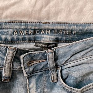 American eagle skinny jeans, size 2